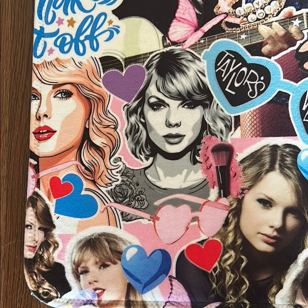Taylor Swift Multicolor Pop Art Rug / Mat